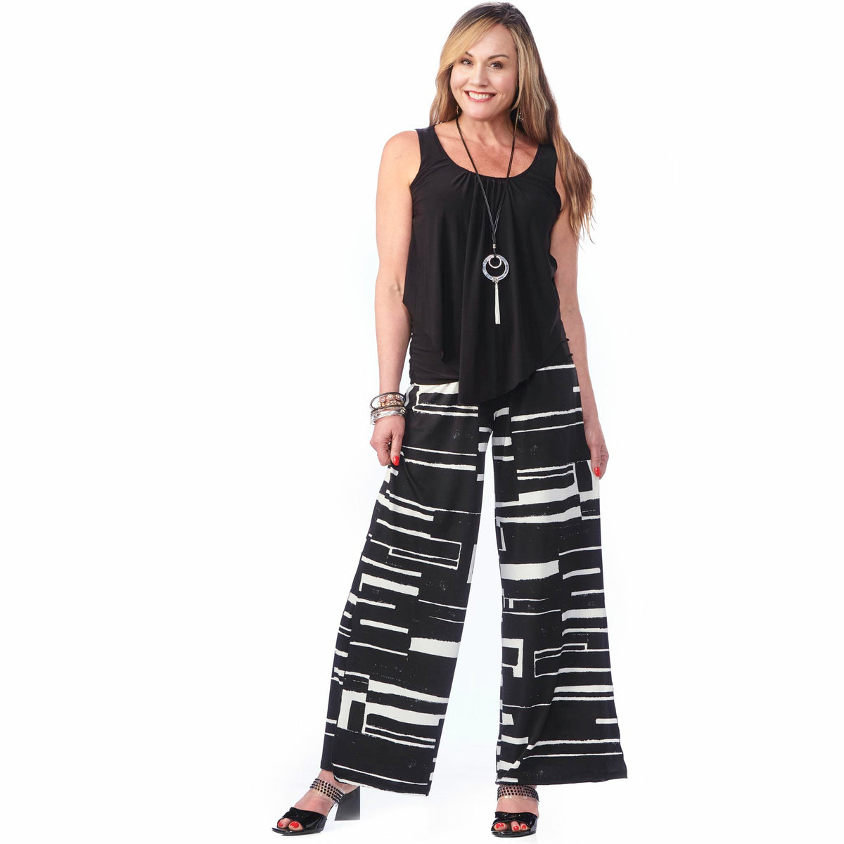 Slit Palazzo Pant