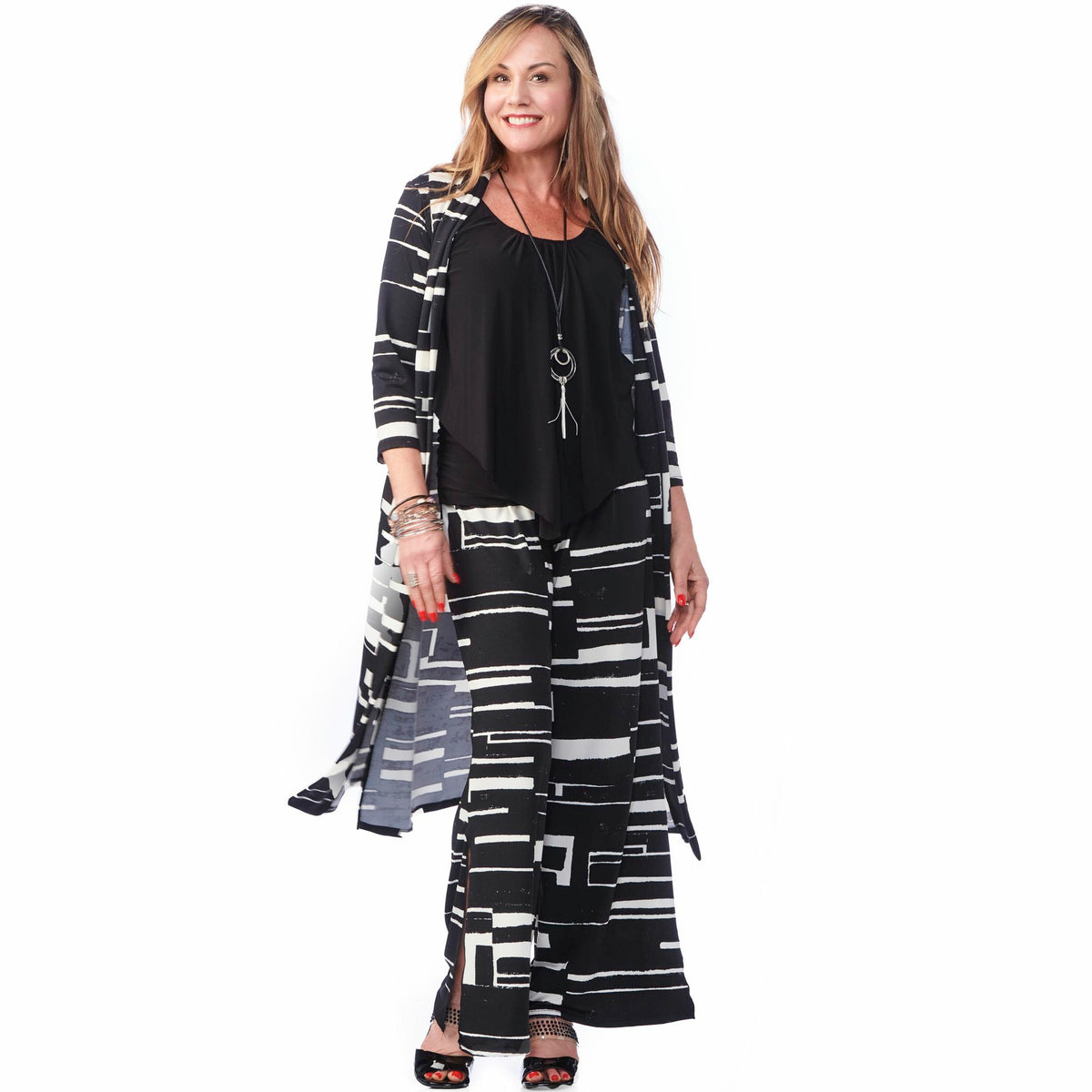 Slit Palazzo Pant