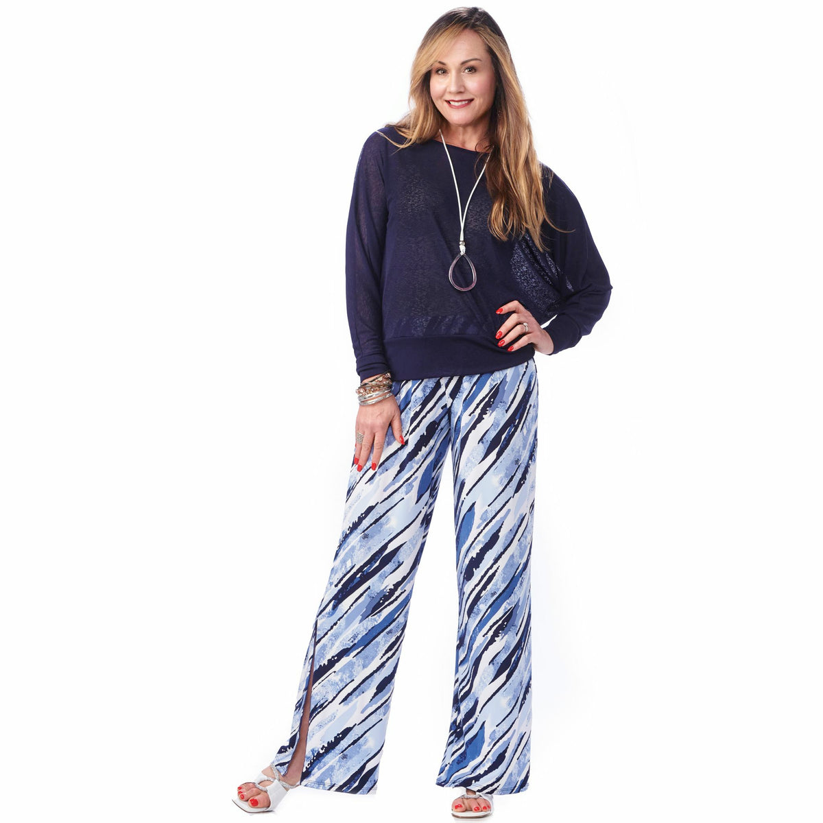 Slit Palazzo Pant