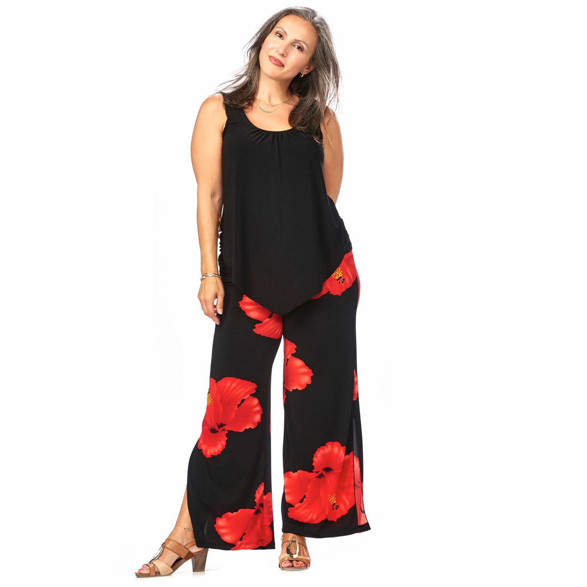 Slit Palazzo Pant