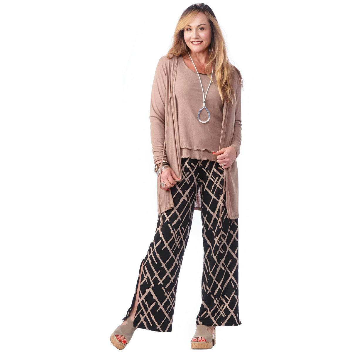 Slit Palazzo Pant