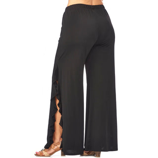 High Slit Ruffled Pant