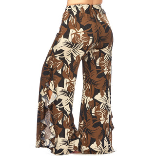 High Slit Ruffled Pant