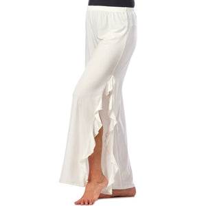 High Slit Ruffled Pant