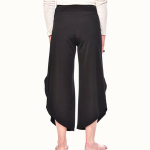 Wrap Dolphin-Hem Pant