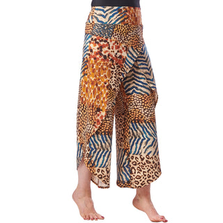Wrap Dolphin-Hem Pant