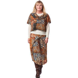 Wrap Dolphin-Hem Pant