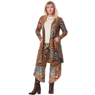 Wrap Dolphin-Hem Pant