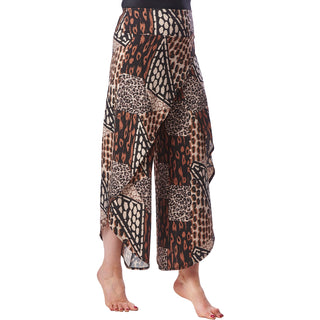 Wrap Dolphin-Hem Pant