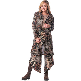 Wrap Dolphin-Hem Pant