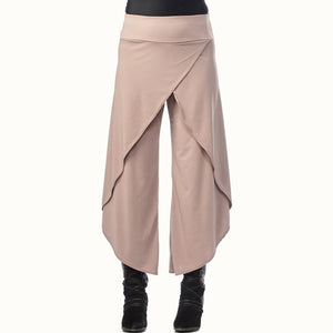 Wrap Dolphin-Hem Pant