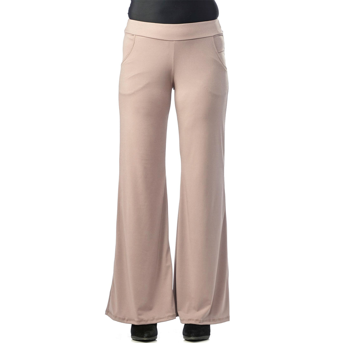 Flared Pocketed Trouser