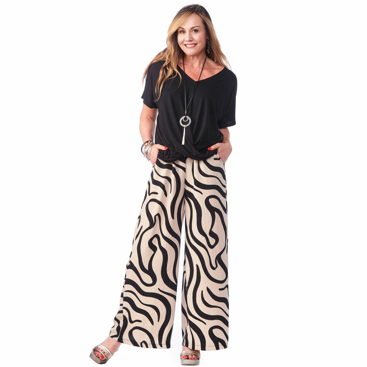 Loose Pocketed Trouser