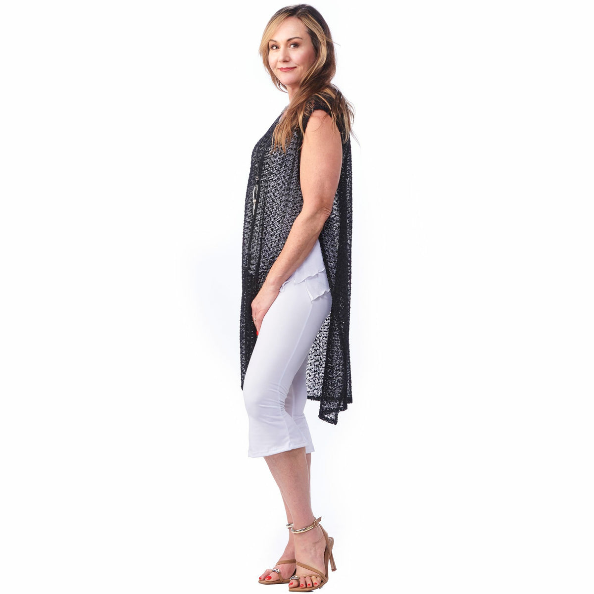 Slim Fit Capri