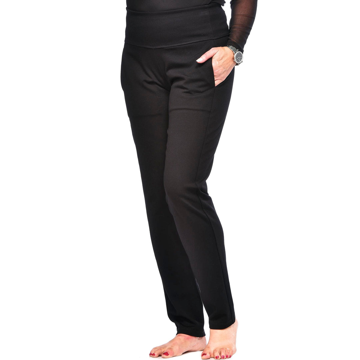 Slim Straight Pocketed Trouser