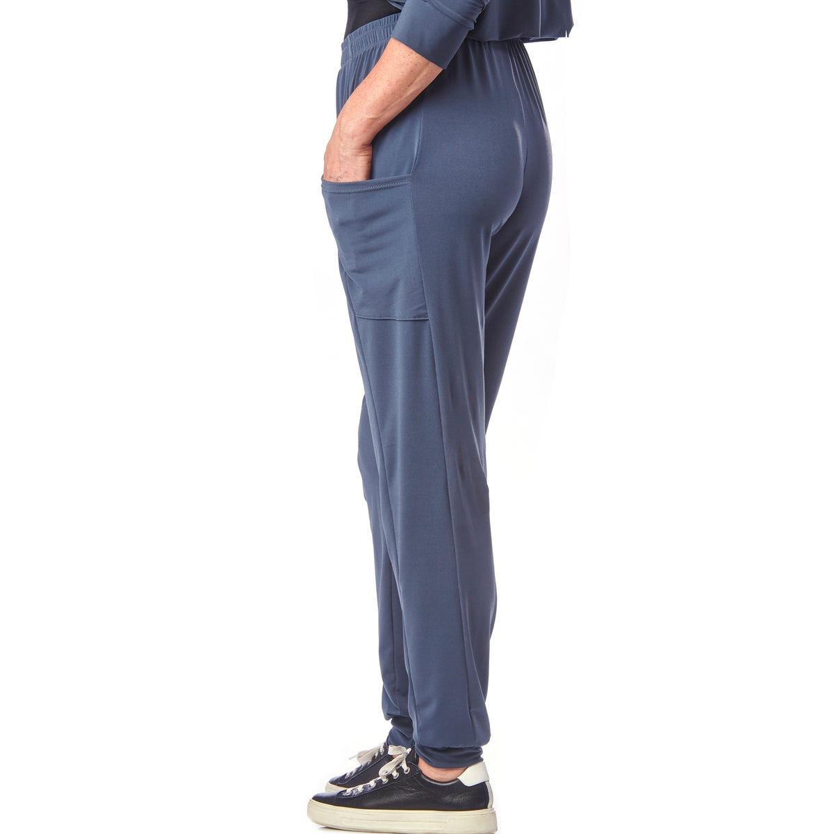 Pocketed Cuffed Jogger Pant