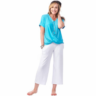 Bamboo Pocketed Crop Pant
