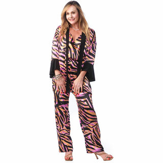 Satin V-Neck Pocketed Jumpsuit