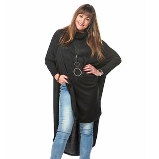 Full Sleeve Chic Cowl Tunic