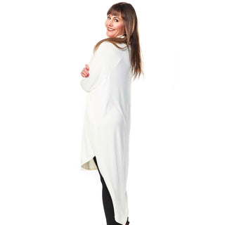 Full Sleeve Chic Cowl Tunic