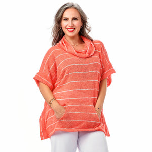 Relaxed Cowl Shirt
