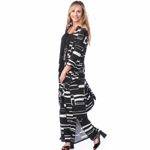 Long Print Duster