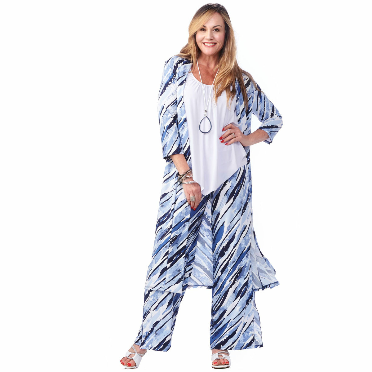 Long Print Duster