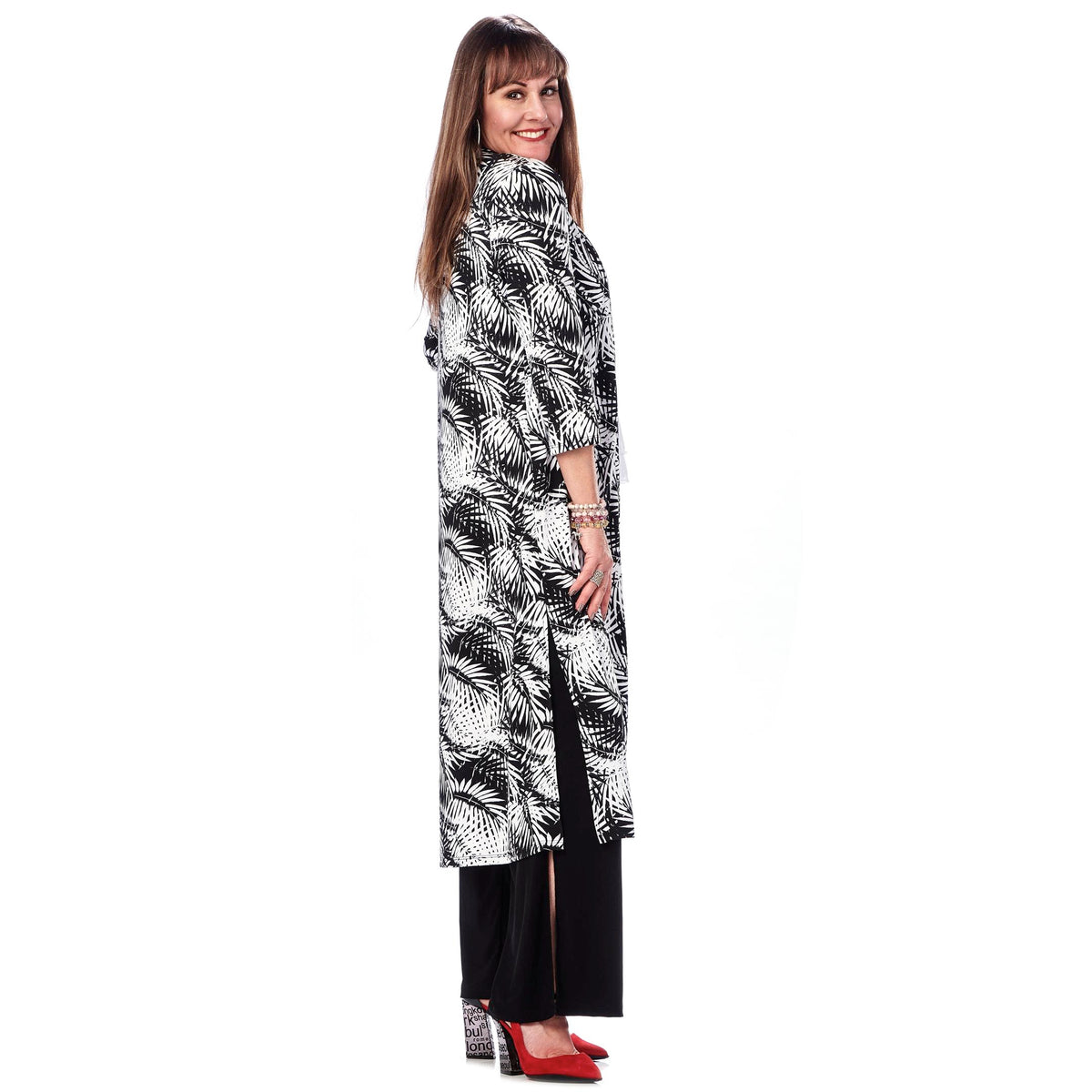 Long Print Duster