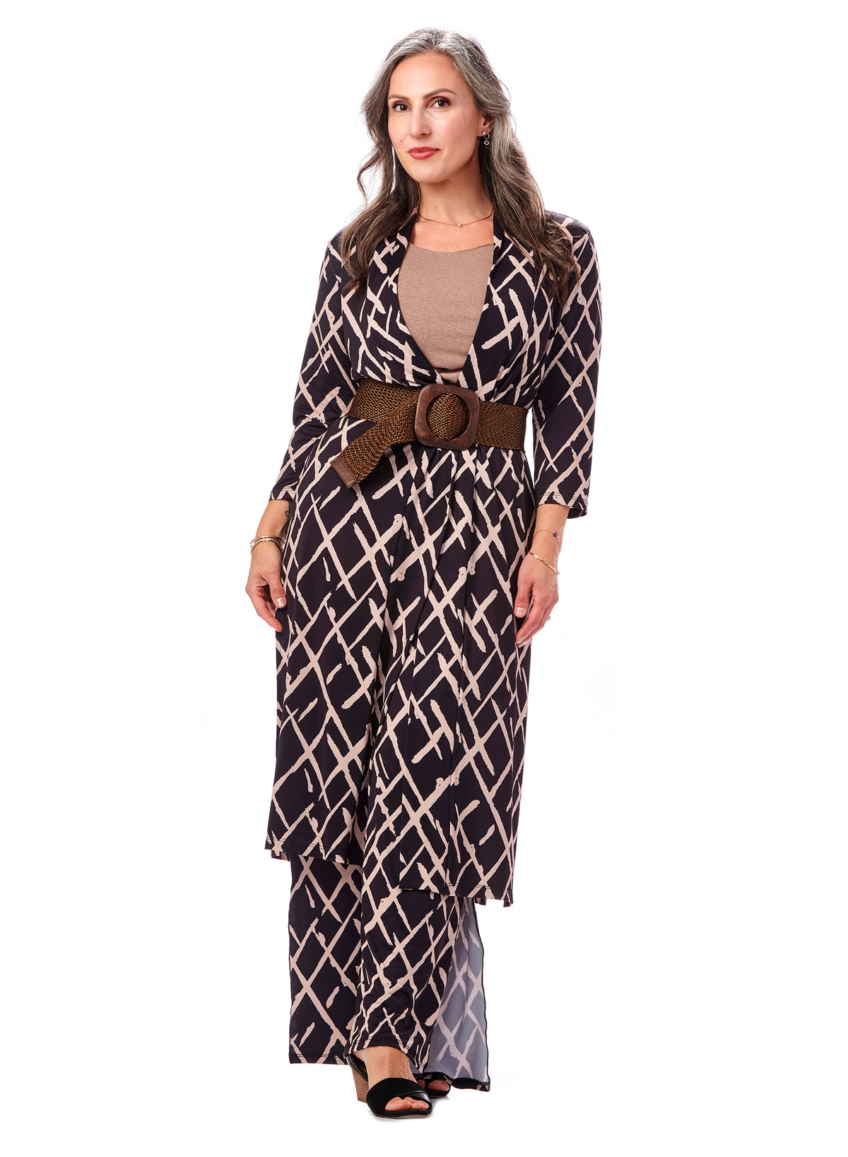 Long Print Duster