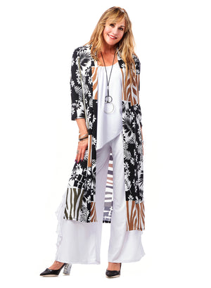 Long Print Duster
