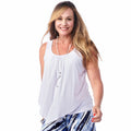 Ruched Swing Tank