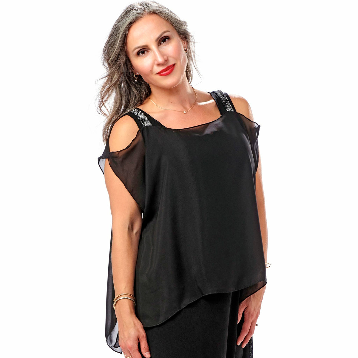 Chiffon Evening Overlay