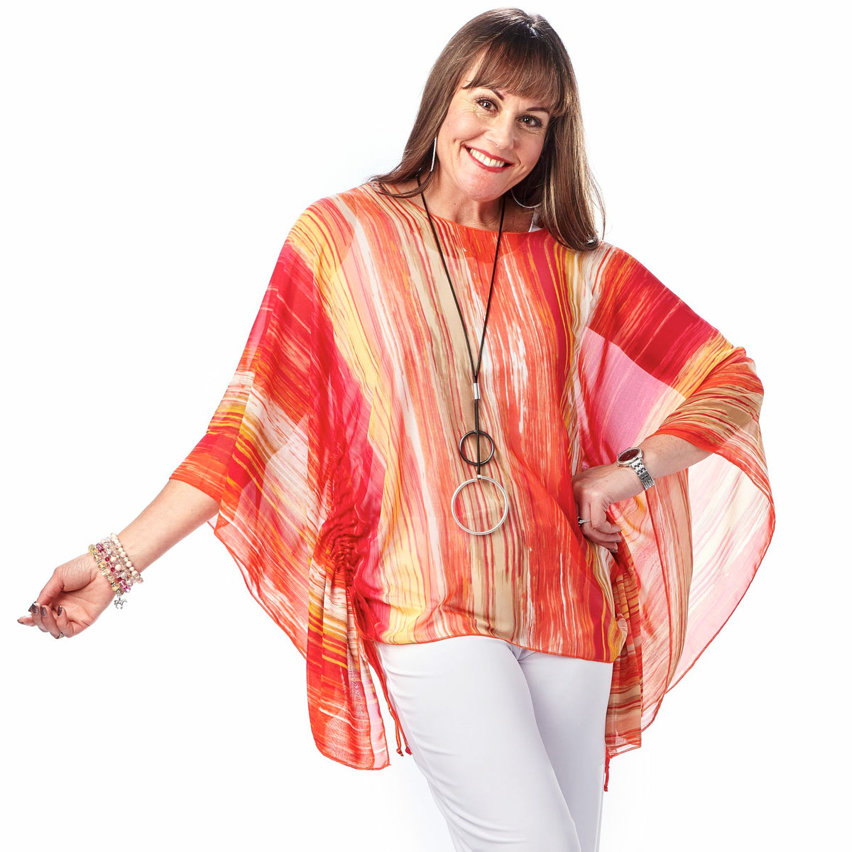 Ruched Overlay