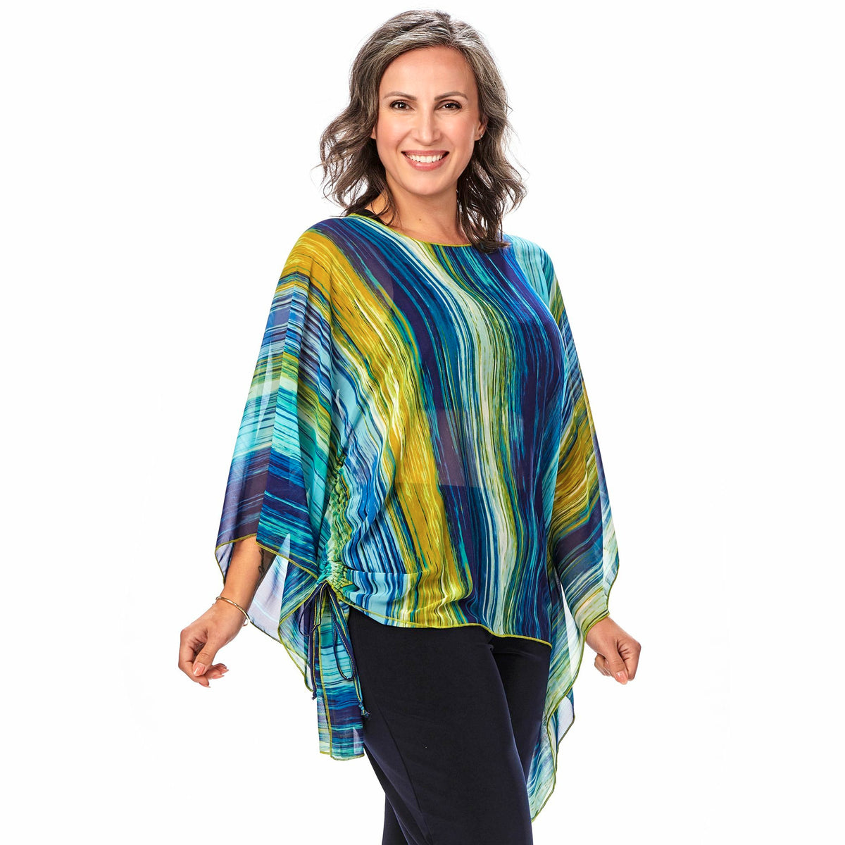 Ruched Overlay