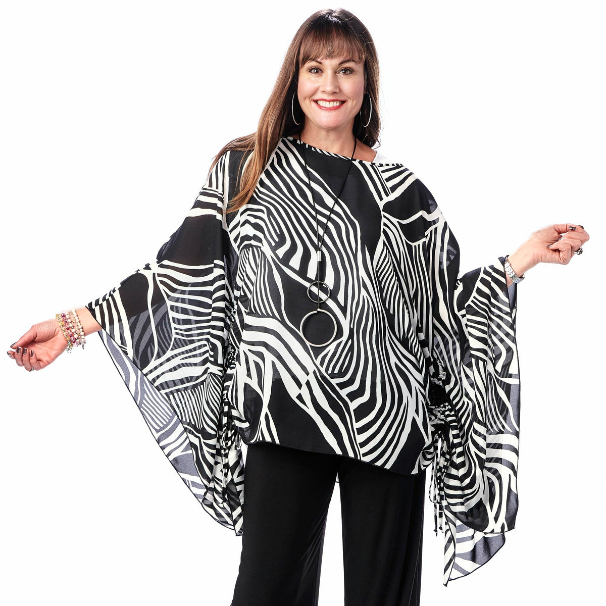Ruched Overlay