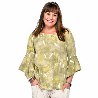 Bell Sleeve Peasant Top