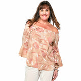 Bell Sleeve Peasant Top