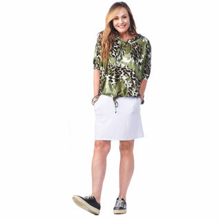 Pocketed Drawstring Hoodie