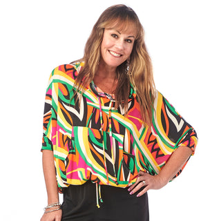 Pocketed Drawstring Hoodie