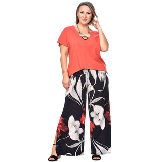 Bamboo V-Neck Casual Top