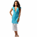 Ruffled Neck Tunic