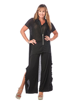 Summer Shirt Collar Tunic