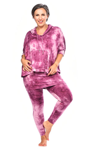Tie Dye Skirted Leggings