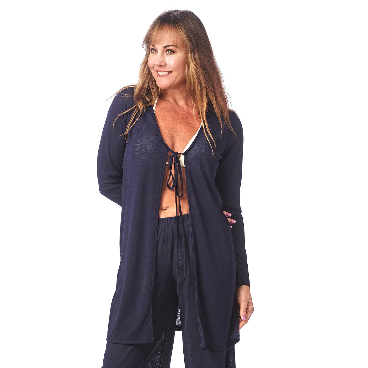 Gauze Short Cardigan