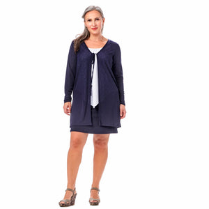 Gauze Short Cardigan
