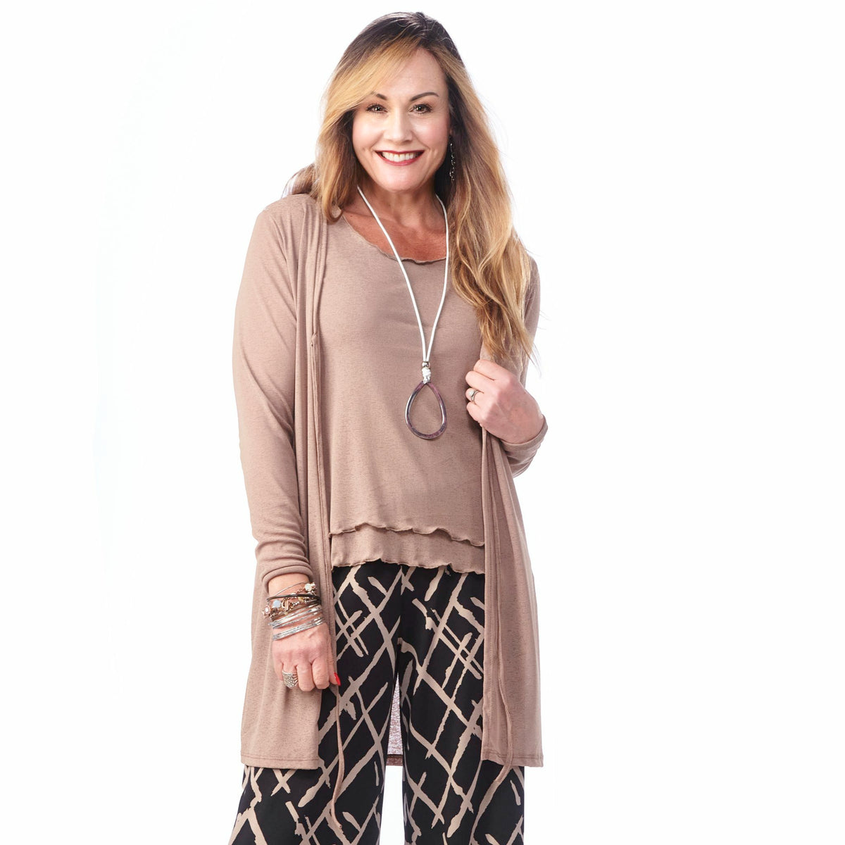 Gauze Short Cardigan