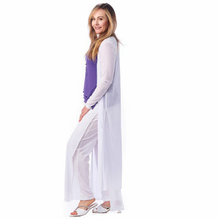 Gauze Long Cardigan Duster
