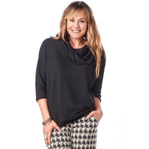 Loose Cowl Lounge Top