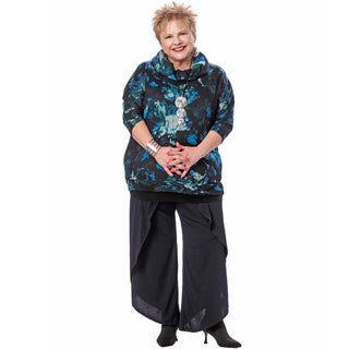 Loose Cowl Lounge Top
