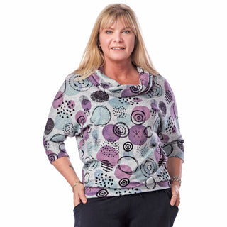 Loose Cowl Lounge Top